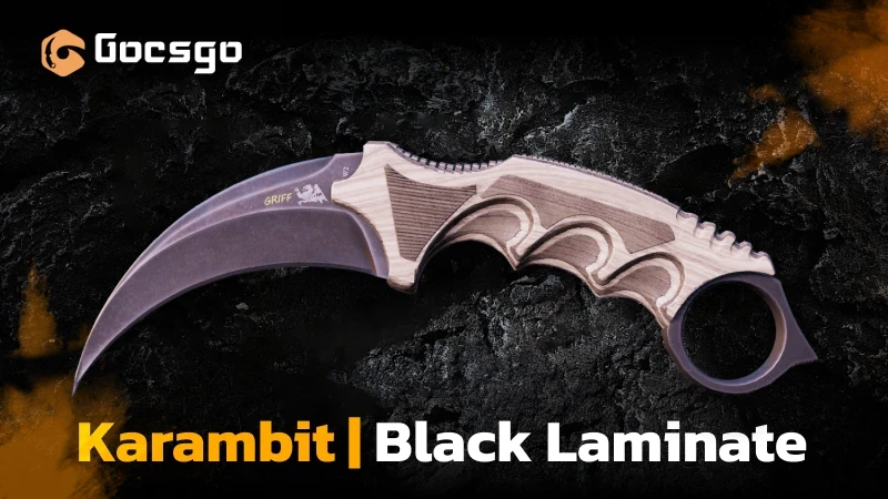 karambit _ black laminate