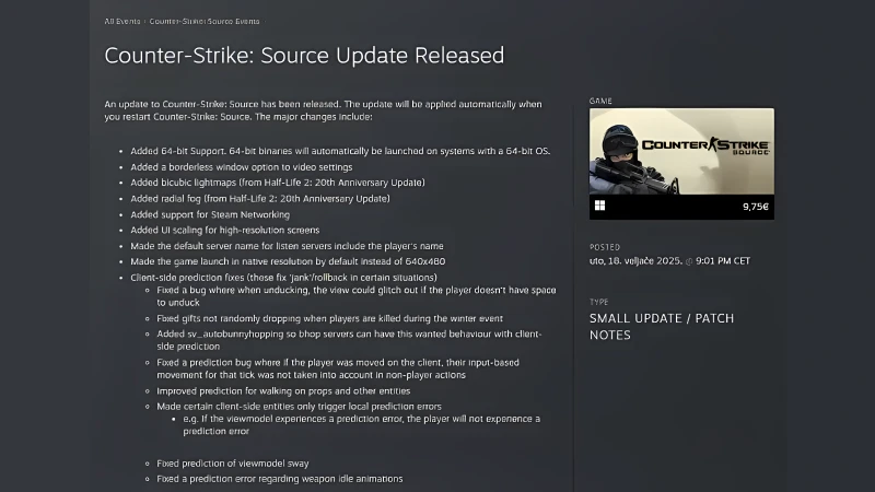 cs2 update 64-bit