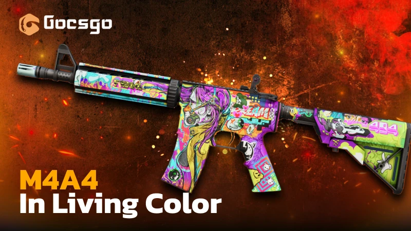 m4a4 in living color
