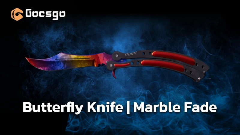 butterfly knife marble fade