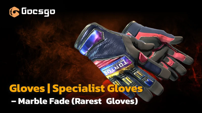 gloves _ specialist gloves – marble fade (rarest gloves)