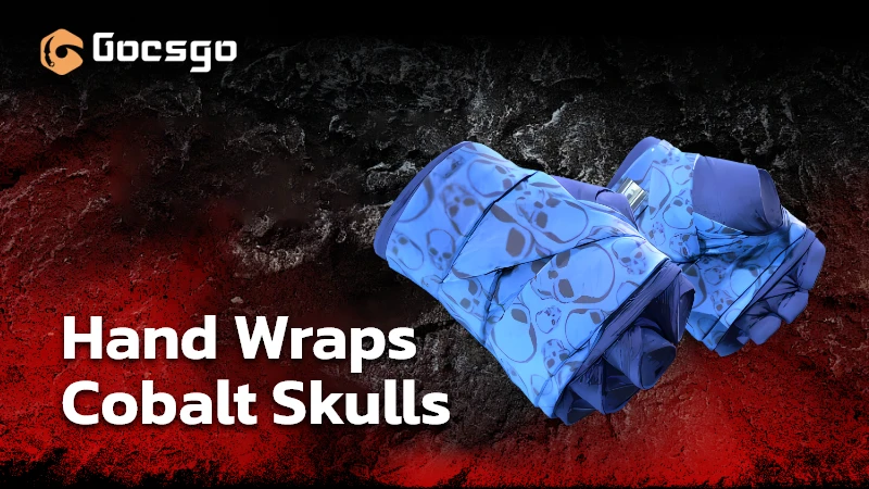 hand wraps cobalt skulls