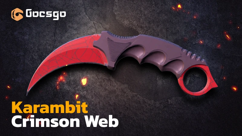 karambit crimson web