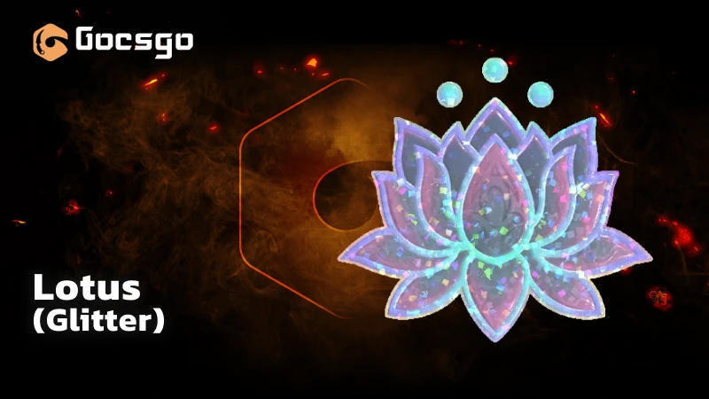 lotus (glitter)