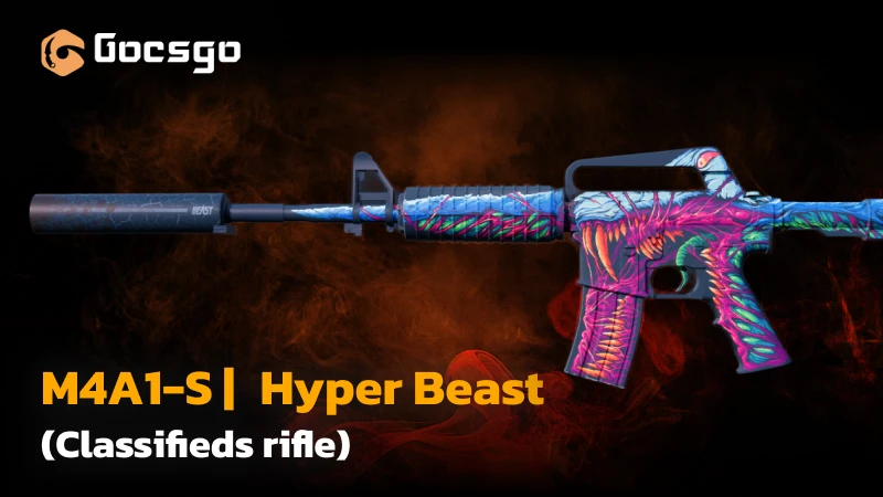 m4a1-s _ hyper beast (classifieds rifle)
