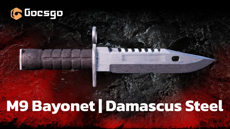m9 bayonet damascus steel