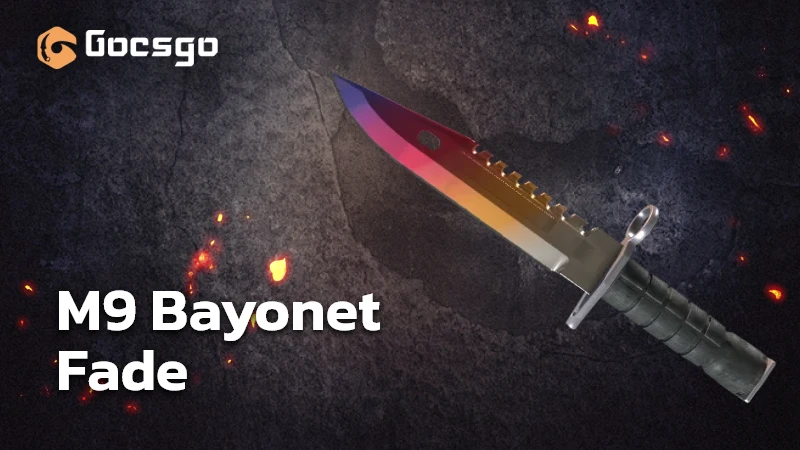 m9 bayonet fade