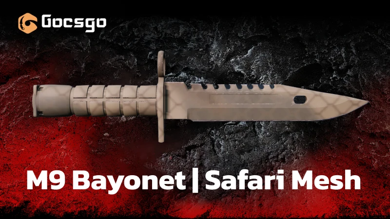 m9 bayonet safari mesh