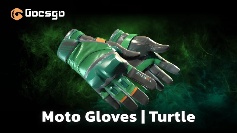 moto gloves turtle