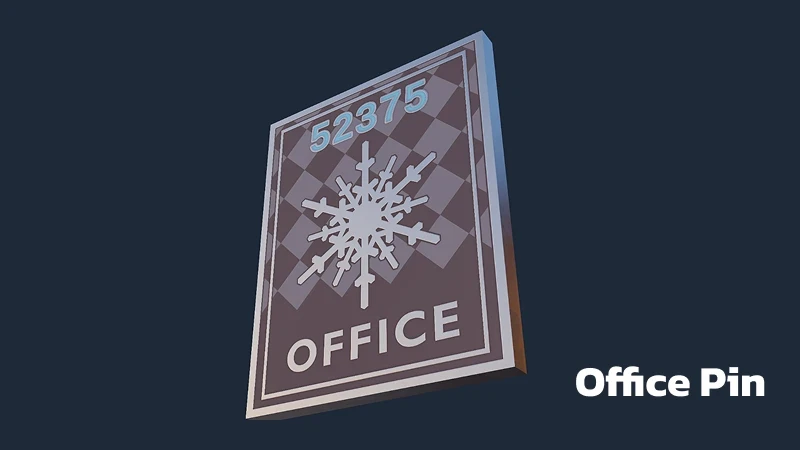 office pin-1