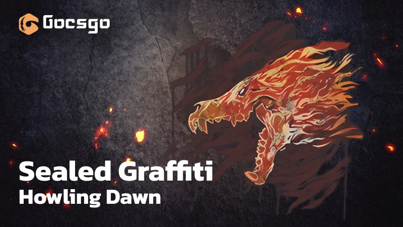 sealed graffiti _ howling dawn