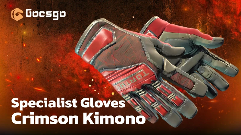 specialist gloves crimson kimono