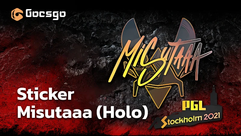 sticker misutaaa (holo)