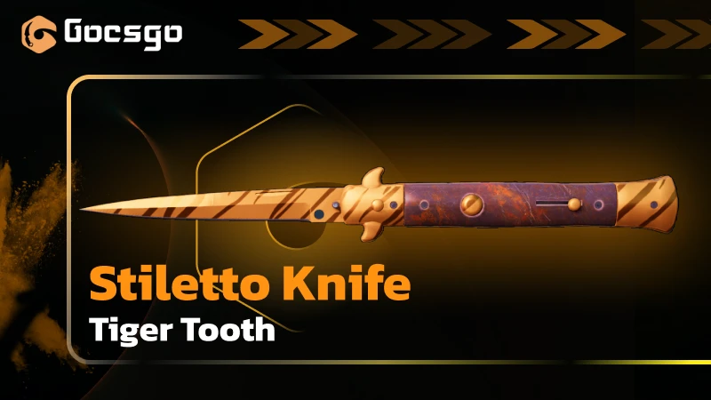 stiletto knife tiger tooth