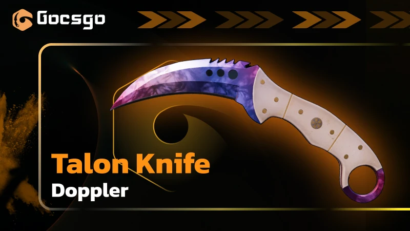 talon knife doppler