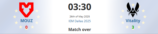 team vitality wins iem dallas 2025