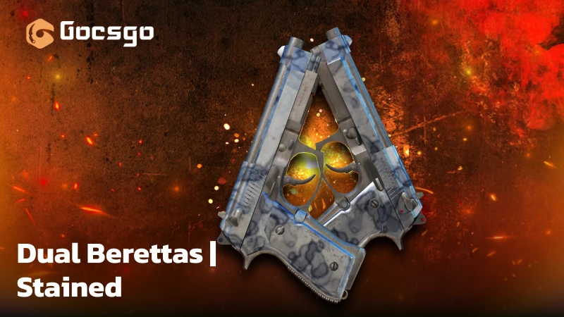 dual berettas ｜ stained
