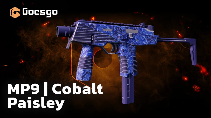 mp9 ｜ cobalt paisley