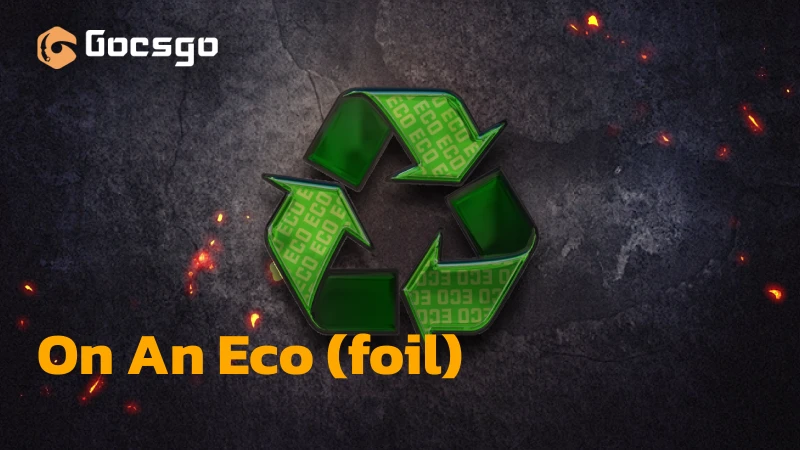 on an eco (foil)