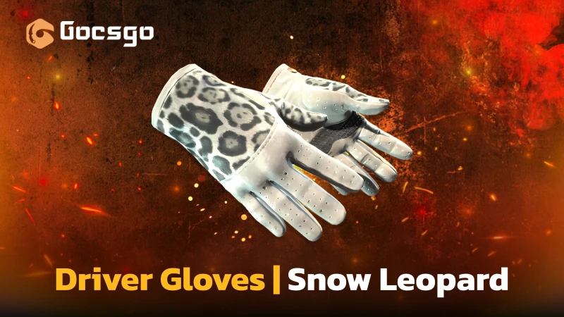 driver gloves | snow leopard