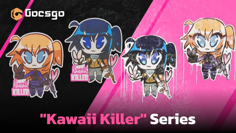 Best Anime Stickers in CS2 Explored by Rarity and Appearance