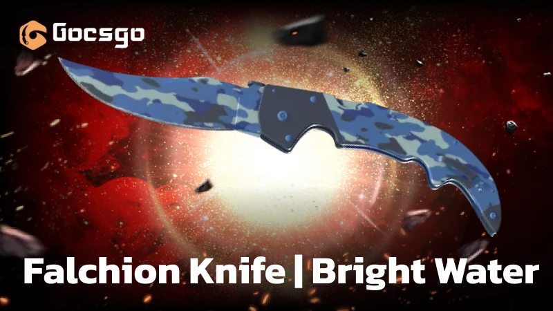 falchion knife _ bright water