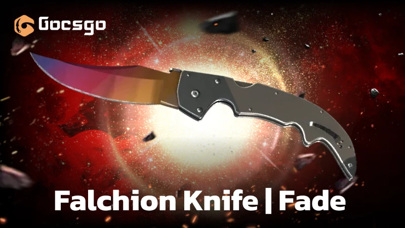 falchion knife _ fade