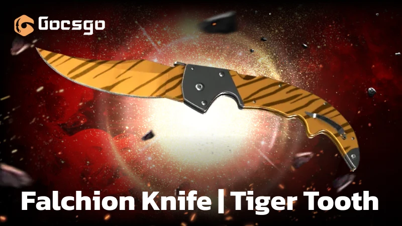 falchion knife _ tiger tooth