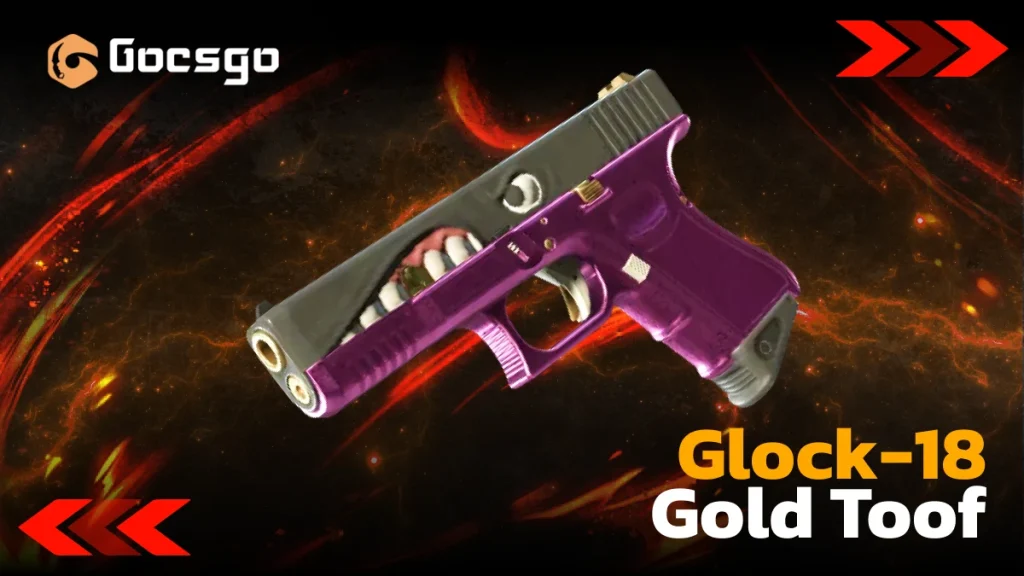 glock-18 _ gold toof