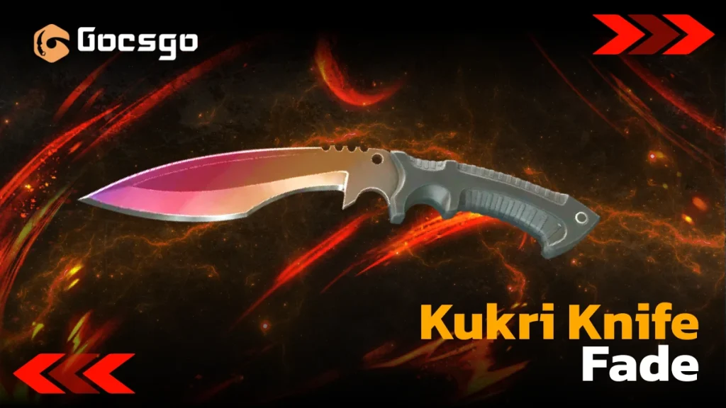 kukri knife 丨 fade
