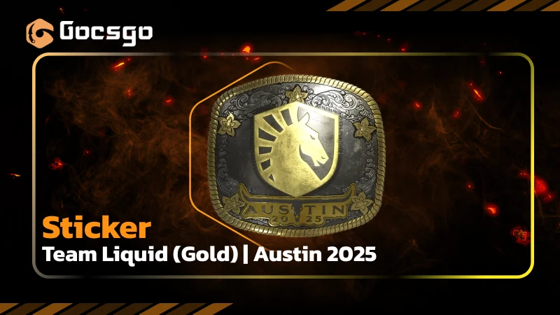 sticker _ team liquid (gold) _ austin 2025